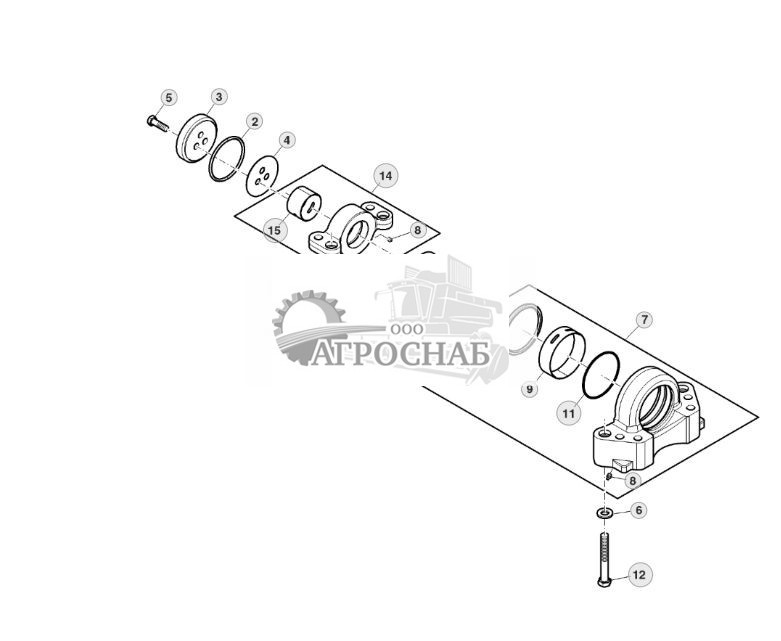 Детали крепления, передний мост, 1500 MFWD - ST626607 685.jpg